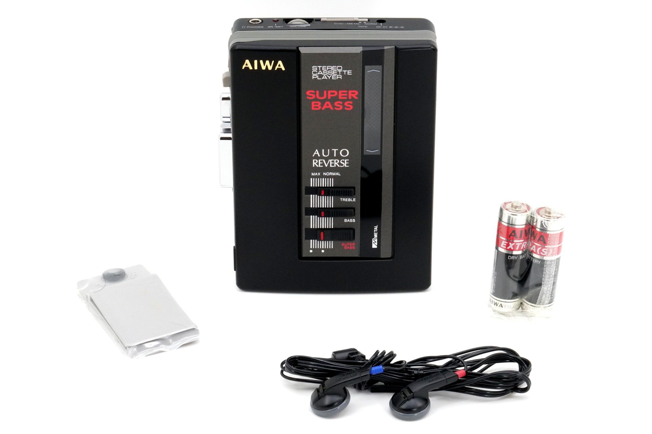AIWA EQ調整機能付 高音質 カセットプレーヤー HS-G34 Aiwa HS-G34 ▷ Walkman.land