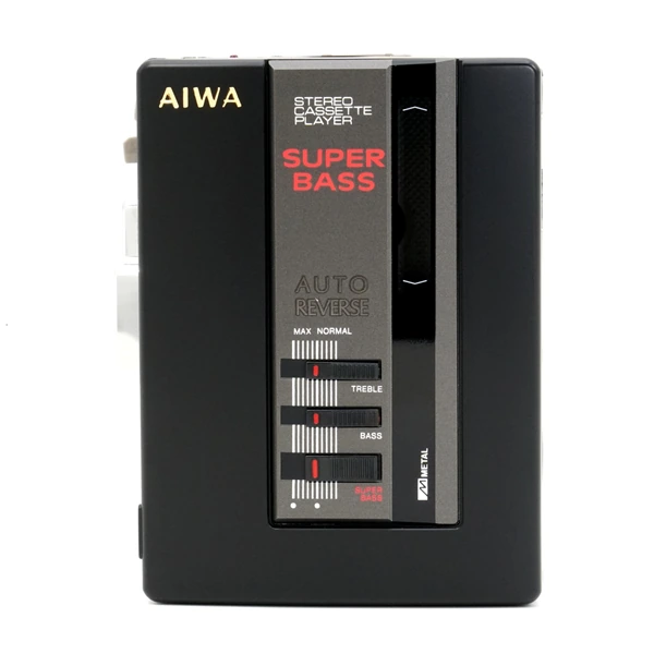 AIWA EQ調整機能付 高音質 カセットプレーヤー HS-G34 Aiwa HS-G34 ▷ Walkman.land
