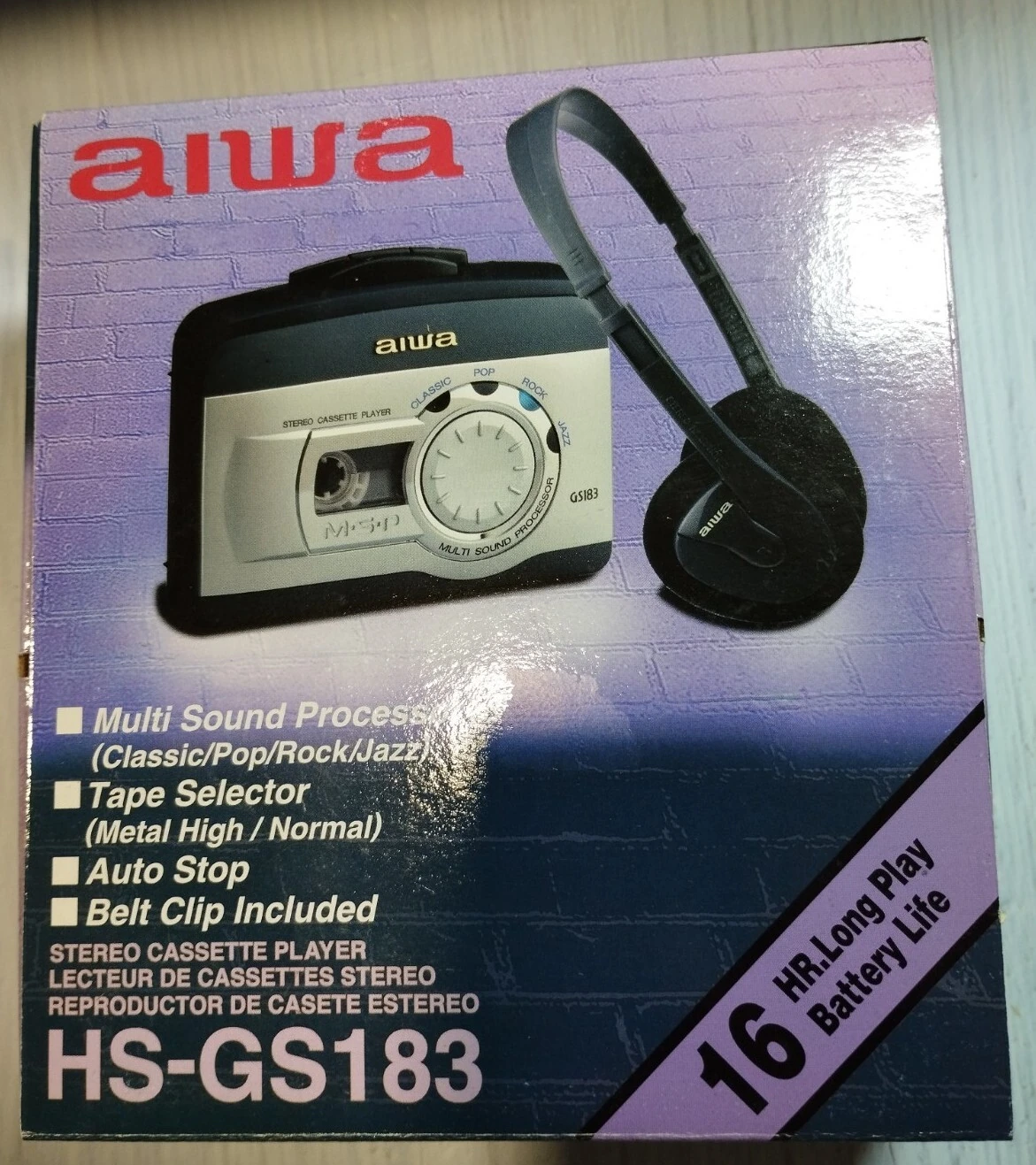 Aiwa HS-GS183 ▷ Walkman.land