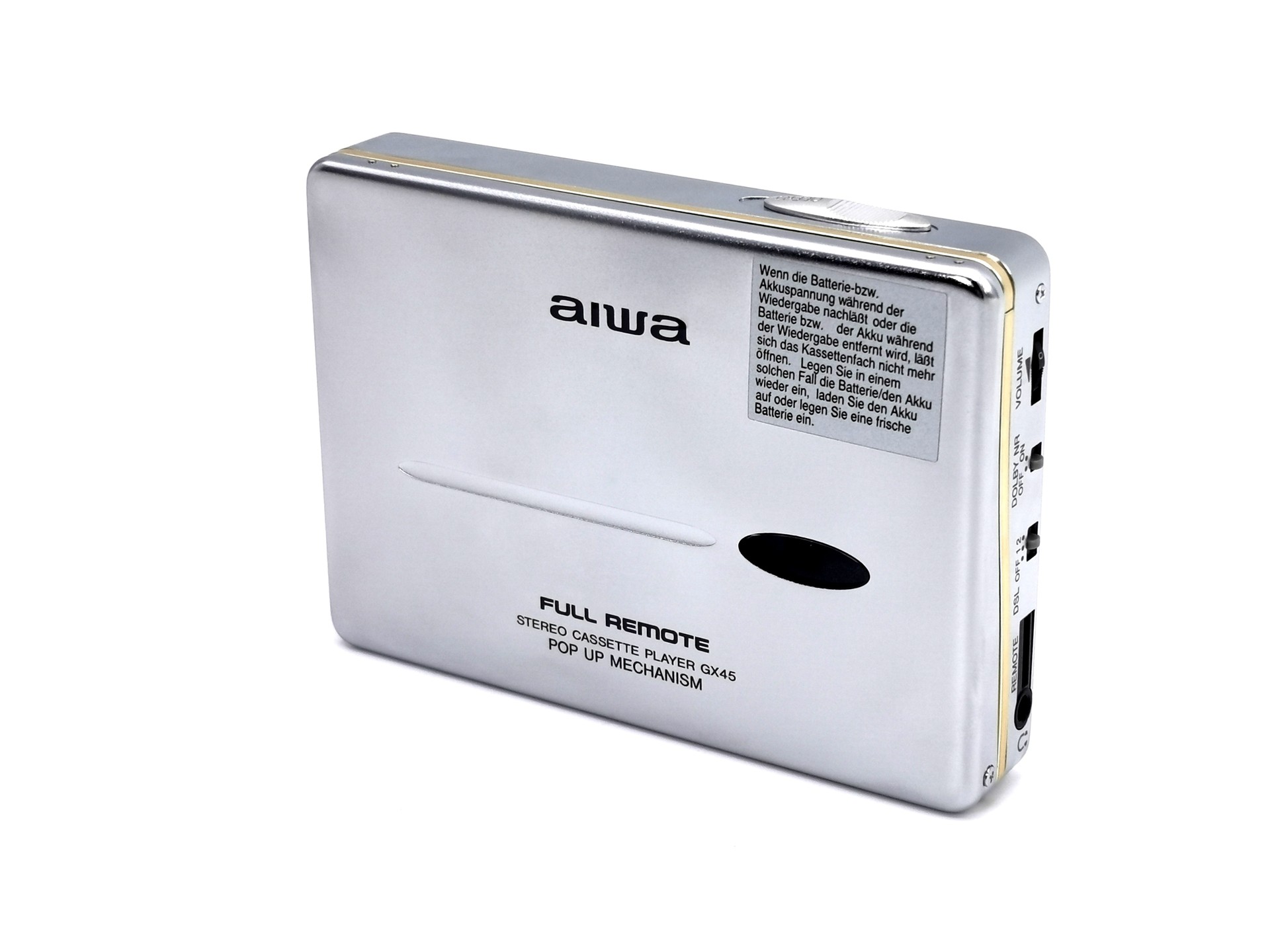 Aiwa HS-GX45 ▷ Walkman.land Aiwa HS-GX45 ▷ Walkman.land