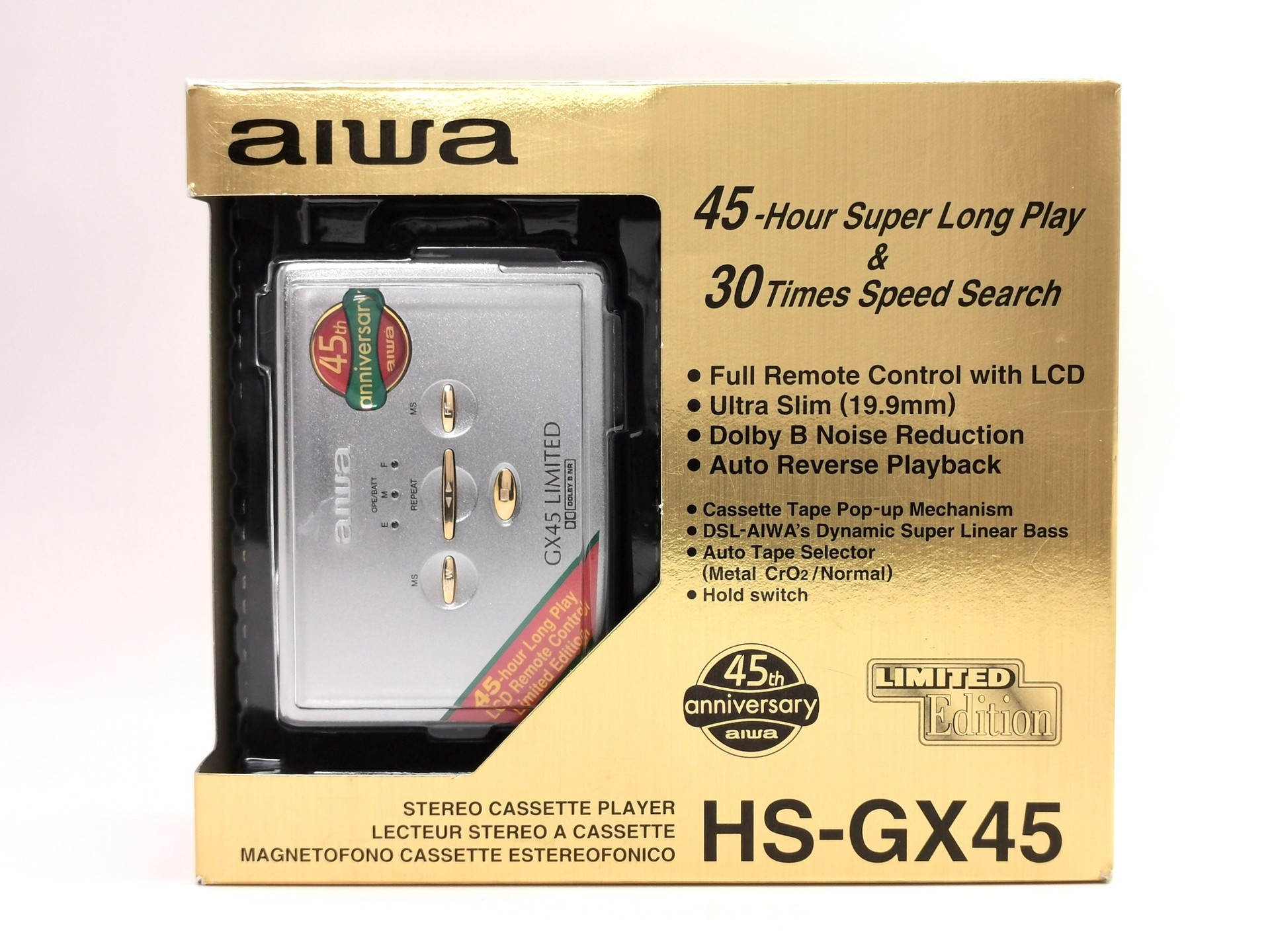 Aiwa HS-GX45 ▷ Walkman.land