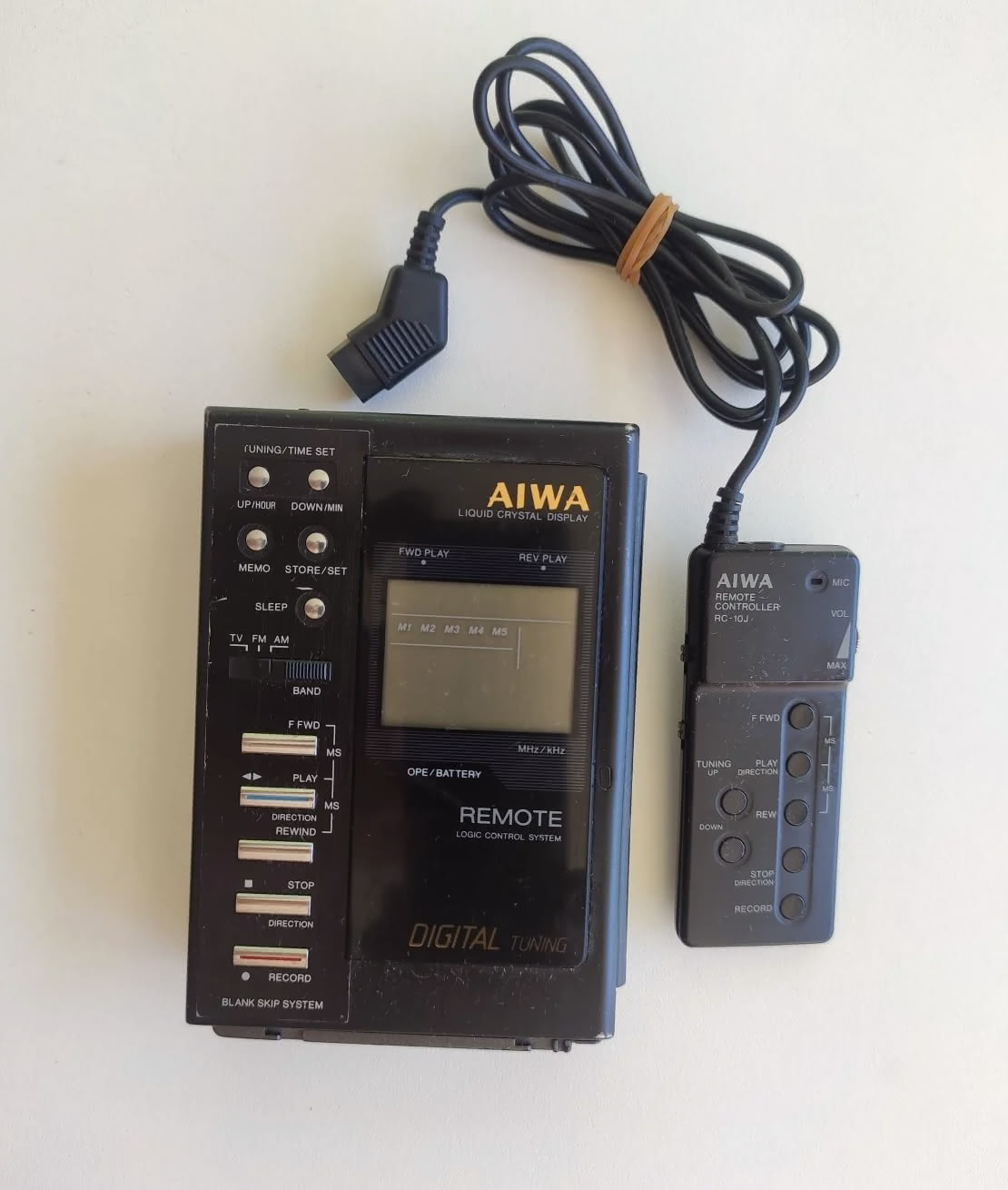 AIWA アイワ HS-JX10　ポータブルカセットレコーダー 輝い AIWA アイワ ポータブルカセットレコーダー HS-JX10