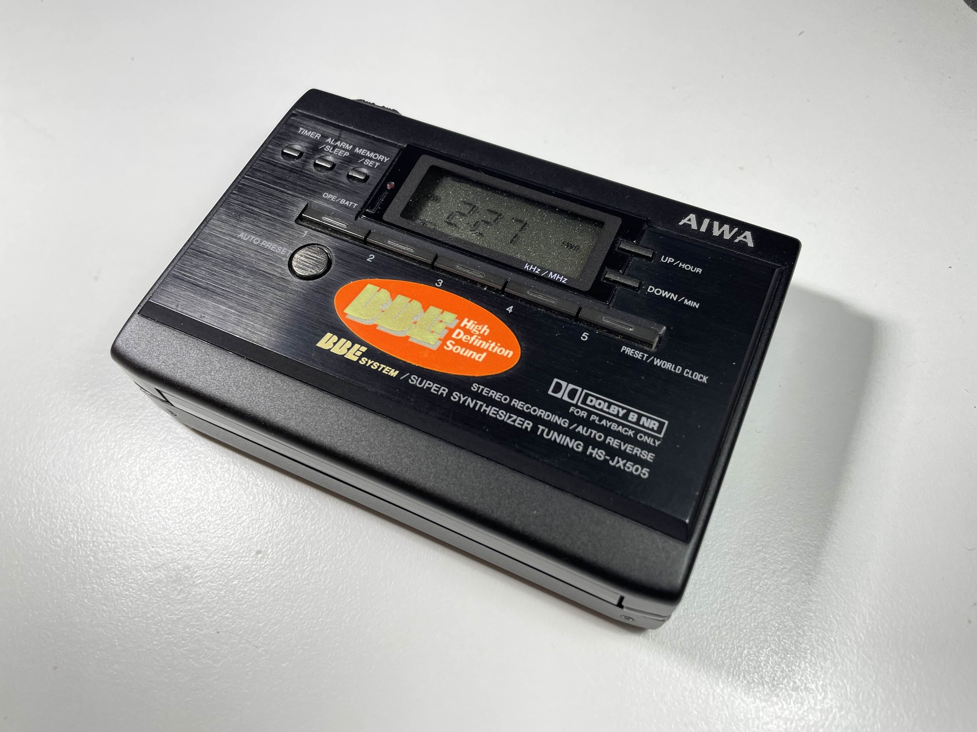 Aiwa HS-JX505 ▷ Walkman.land