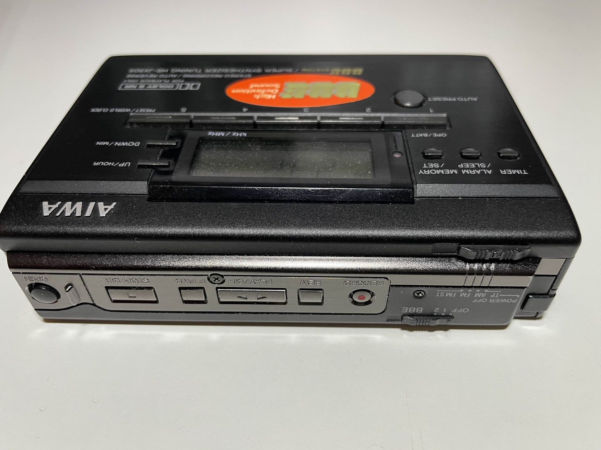 AIWA HS-J50. HS-P50セットプレーヤージャンク ジャンク aiwa hs-j50