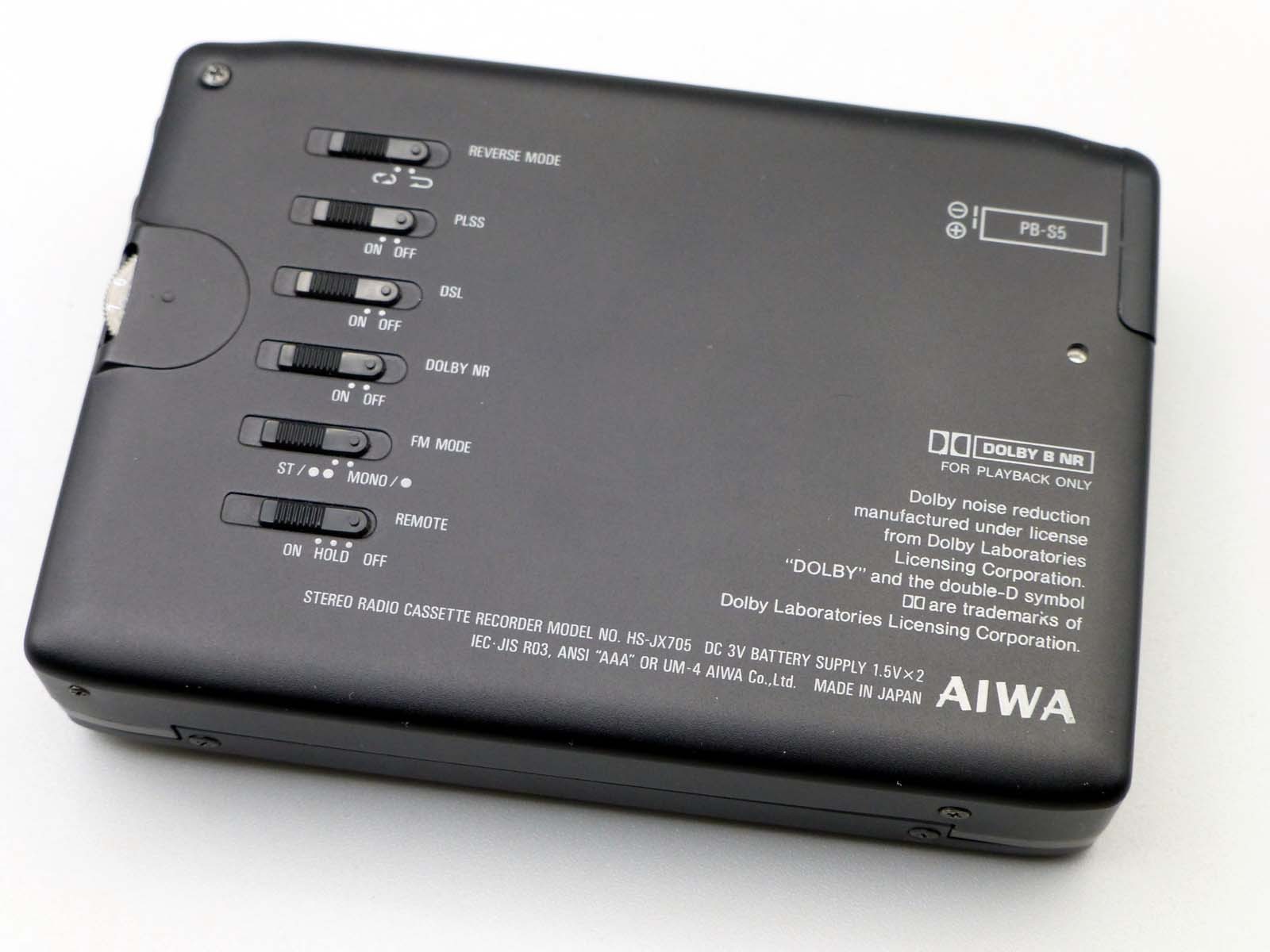 Aiwa HS-JX705 ▷ Walkman.land
