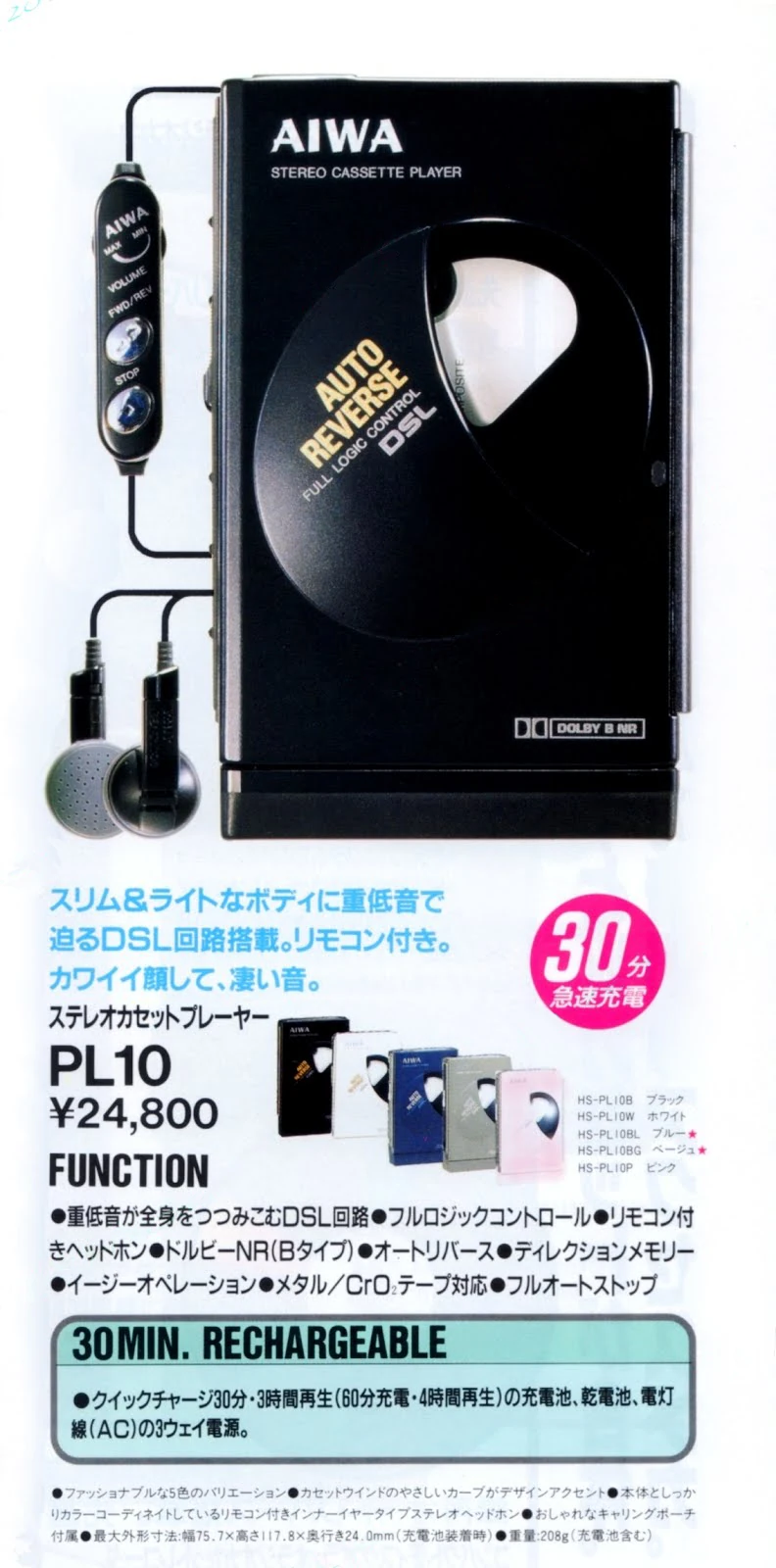 Aiwa HS-PL10 ▷ Walkman.land