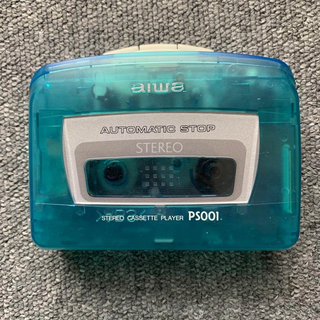カセットウォークマンAIWA HS- PS001 白 「整備済み、完動超美品」‼️ Aiwa HS-PS001 ▷ Walkman.land