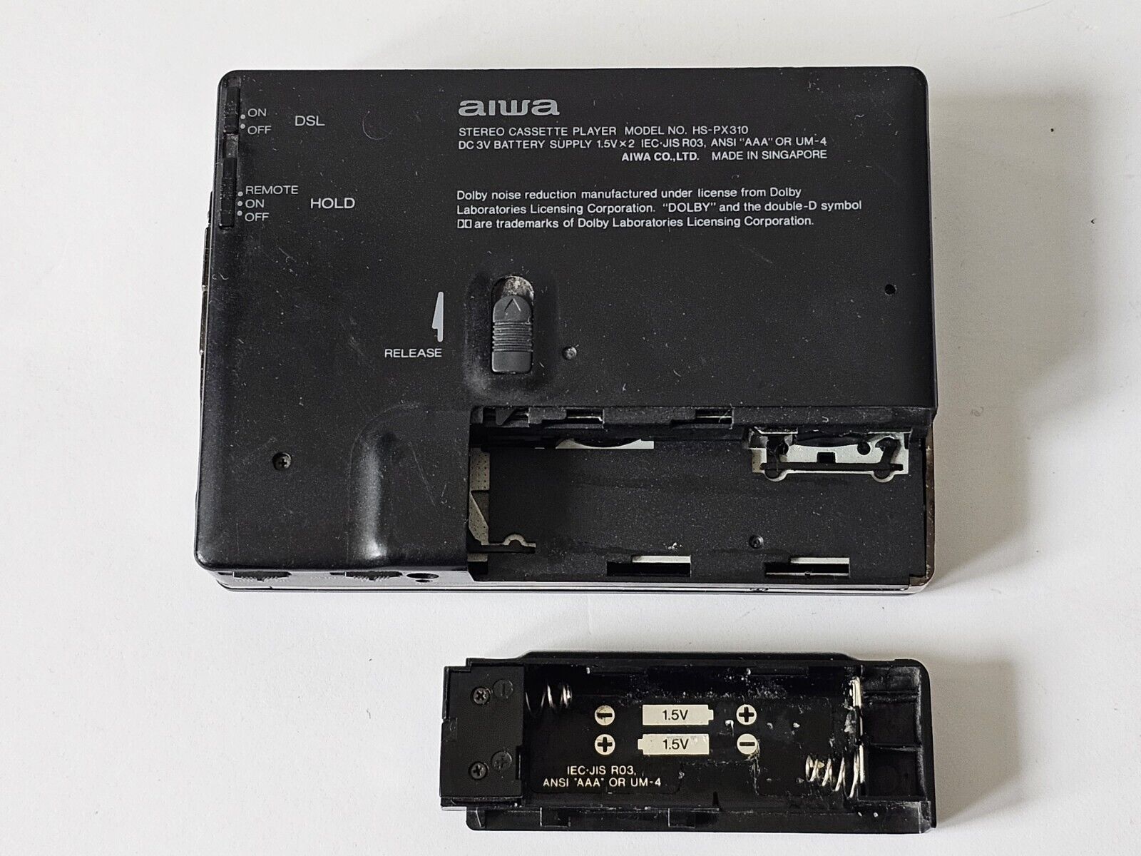 AIWA 【HS-JL70】 と【HS-J75】ステレオラジオカセット