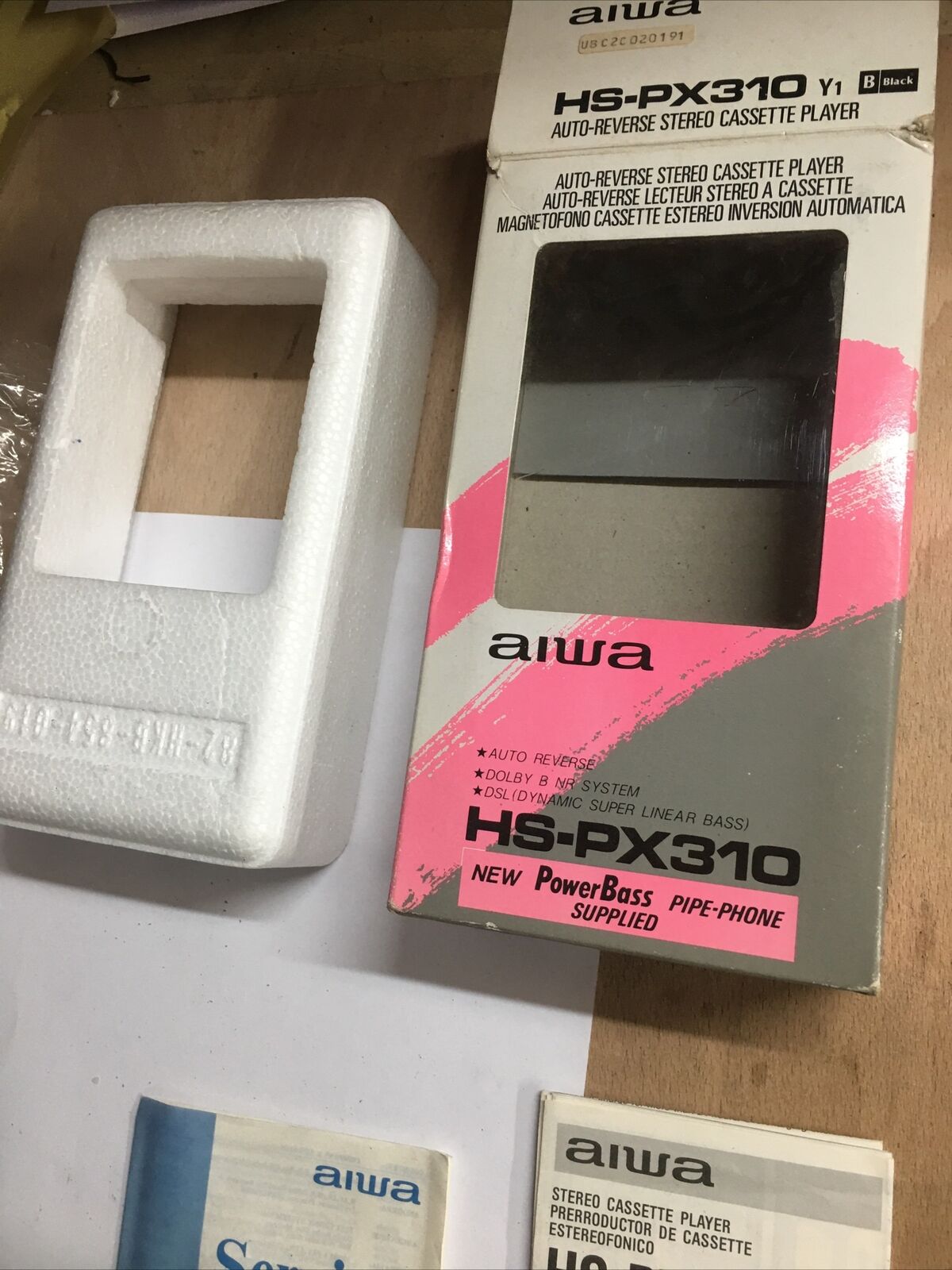 Pioneer S 910 Cintura Di Ricambio Per Walkman AIWA HS-PX610 - DeckTech™ | Ripristina Il Tuo Vecchio Lettore Cinghia Ricambio Aiwa Walkman