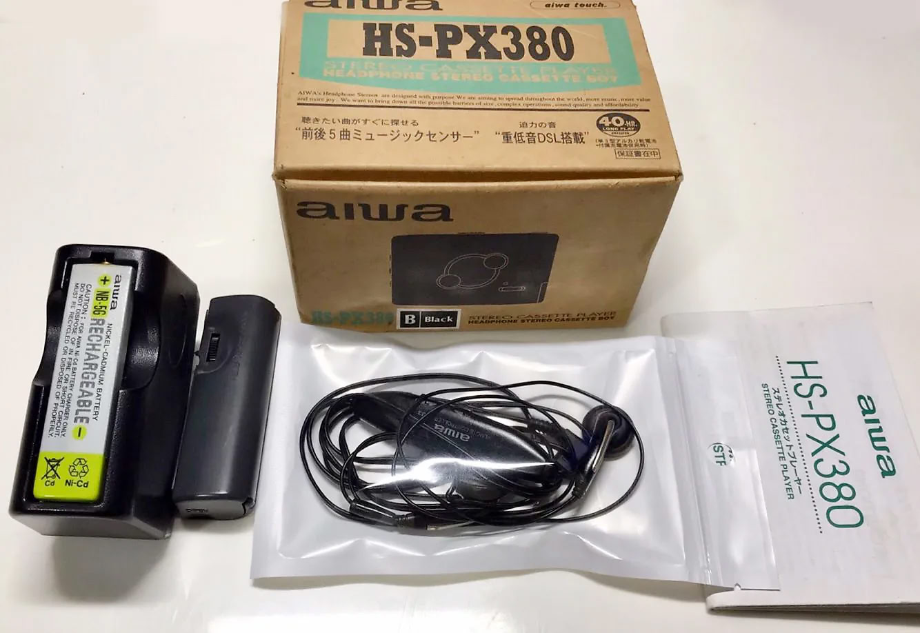 aiwa DSL重低音搭載 カセットプレーヤー HS-PX380 BLUE 2026年最新】aiwa px380の人気アイテム - メルカリ