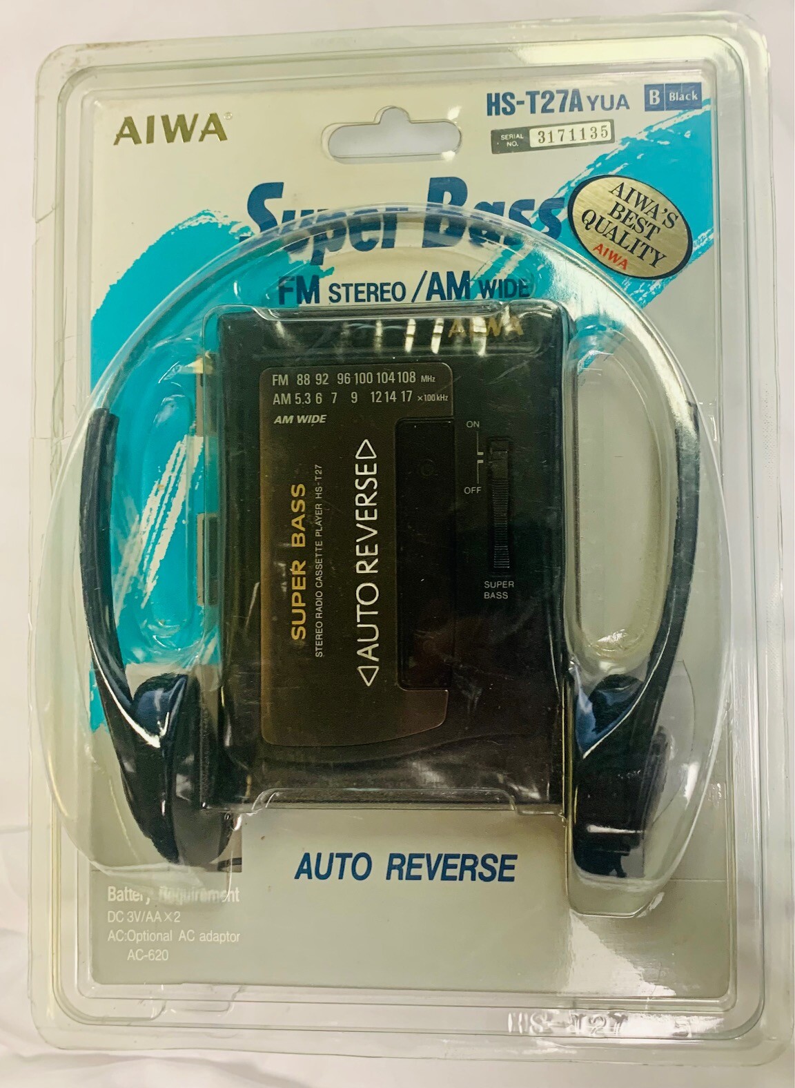 Walkman Aiwa HS-G216 - Photo, audio & vidéo