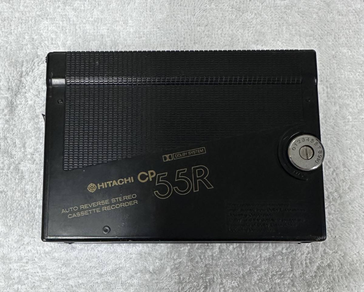 HITACHI カセットプレーヤー CP-55R 動作品 HITACHI カセットプレーヤー CP-55R 動作品 HITACHI カセット