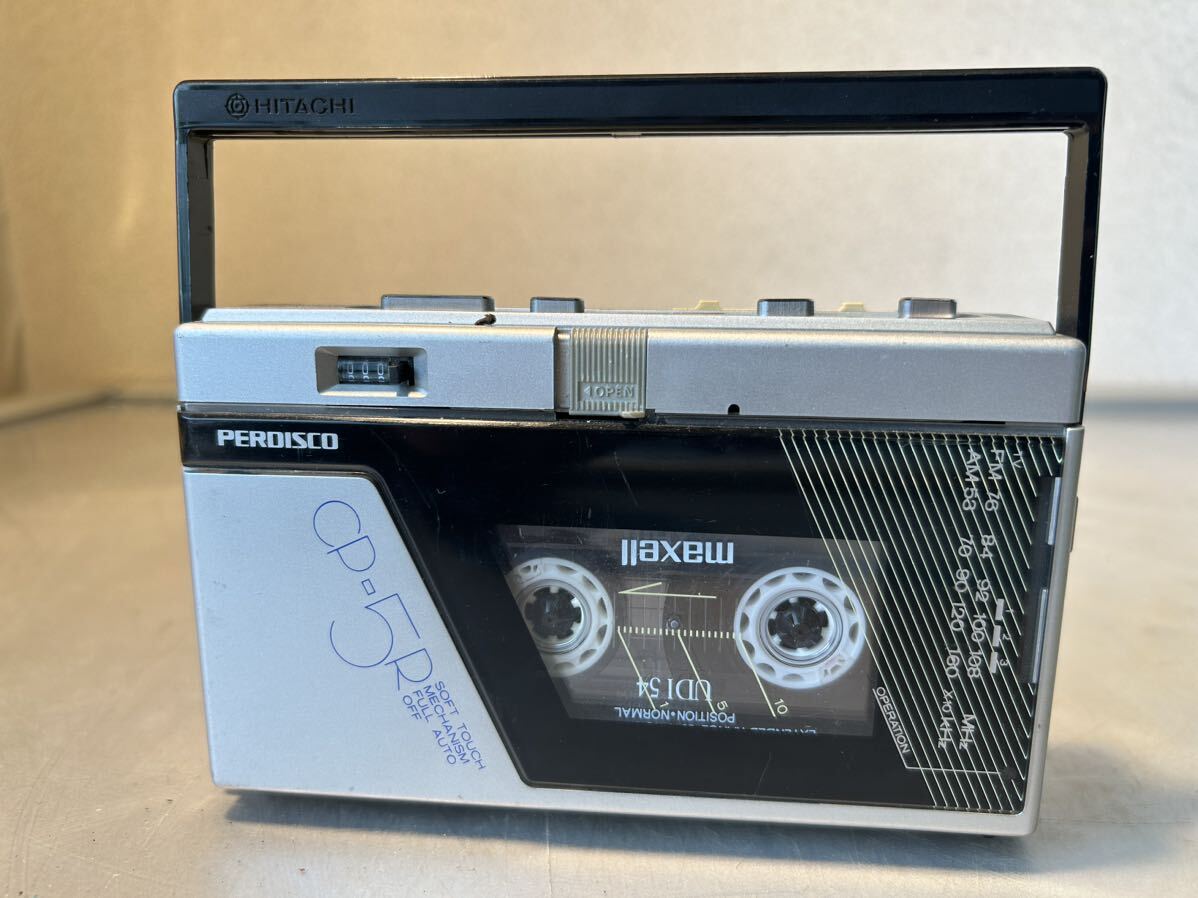 【HITACHI】 PERDISCO CP-5R カセットプレーヤー Hitachi CP-5R ▷ Walkman.land