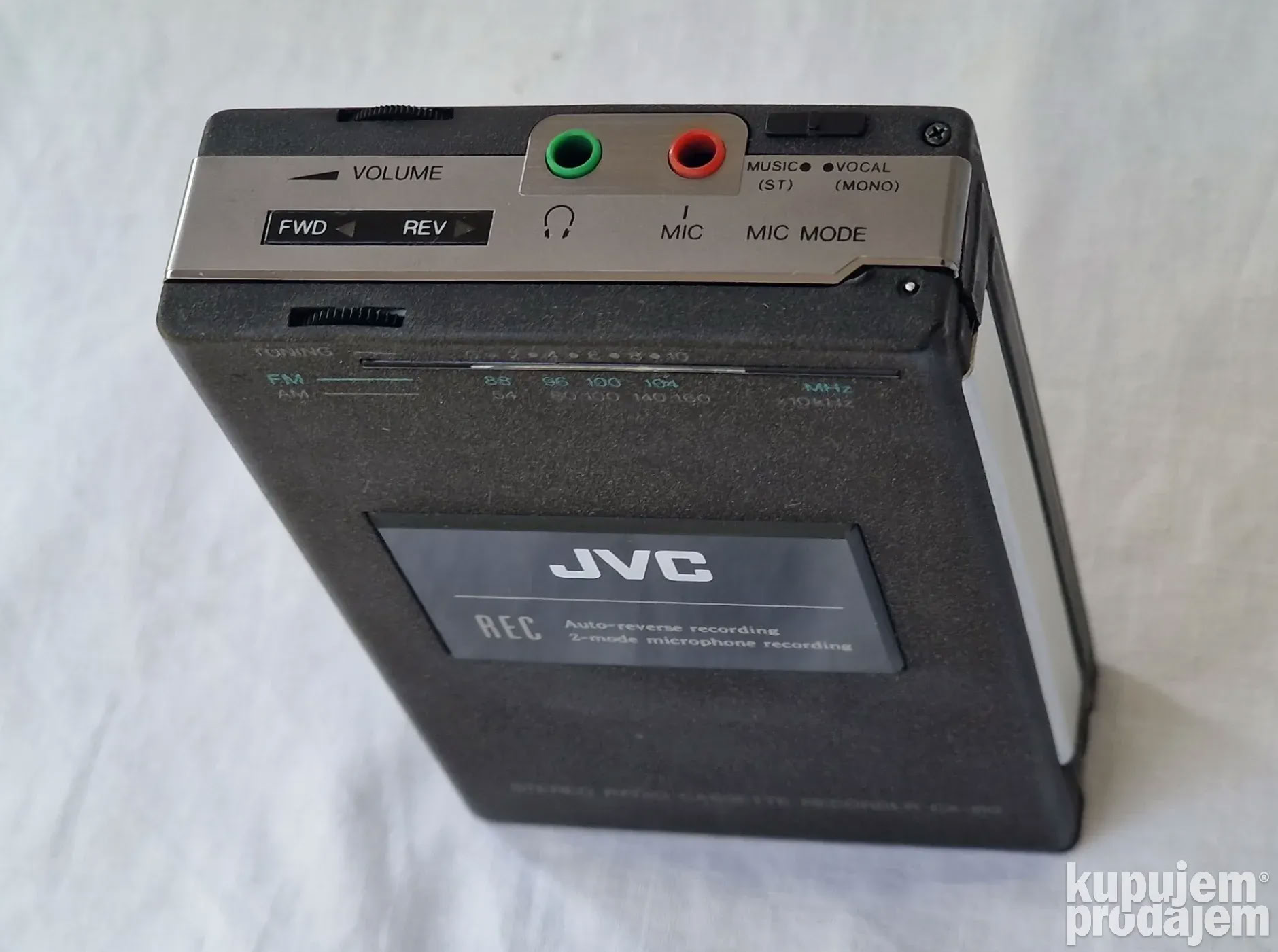 【希少】Victor JVC ポータブルカセットプレイヤー CX-R9 希少】Victor JVC ポータブルカセットプレイヤー CX-R9 Yahoo