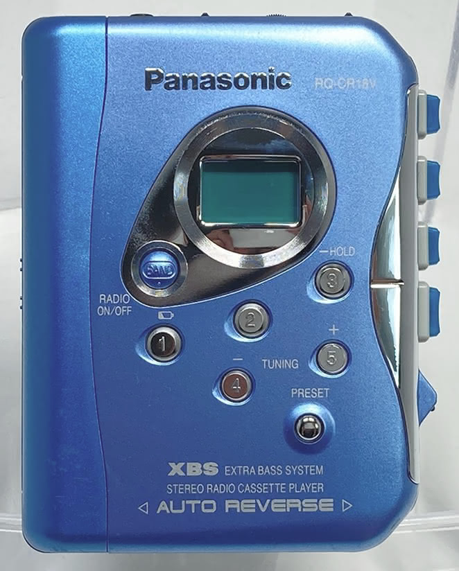Panasonic - カセットプレーヤー Panasonic RQ-CR18V「 完動、美品」 Panasonic - カセットプレーヤーPanasonic RQ-CR18V「 整備済み