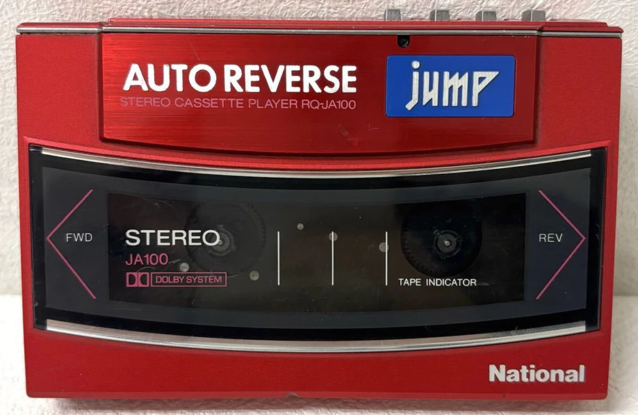 T0827 ナショナル JUMP RQ-JA100 ポータブルカセットプレーヤー Panasonic RQ-JA100 ▷ Walkman.land
