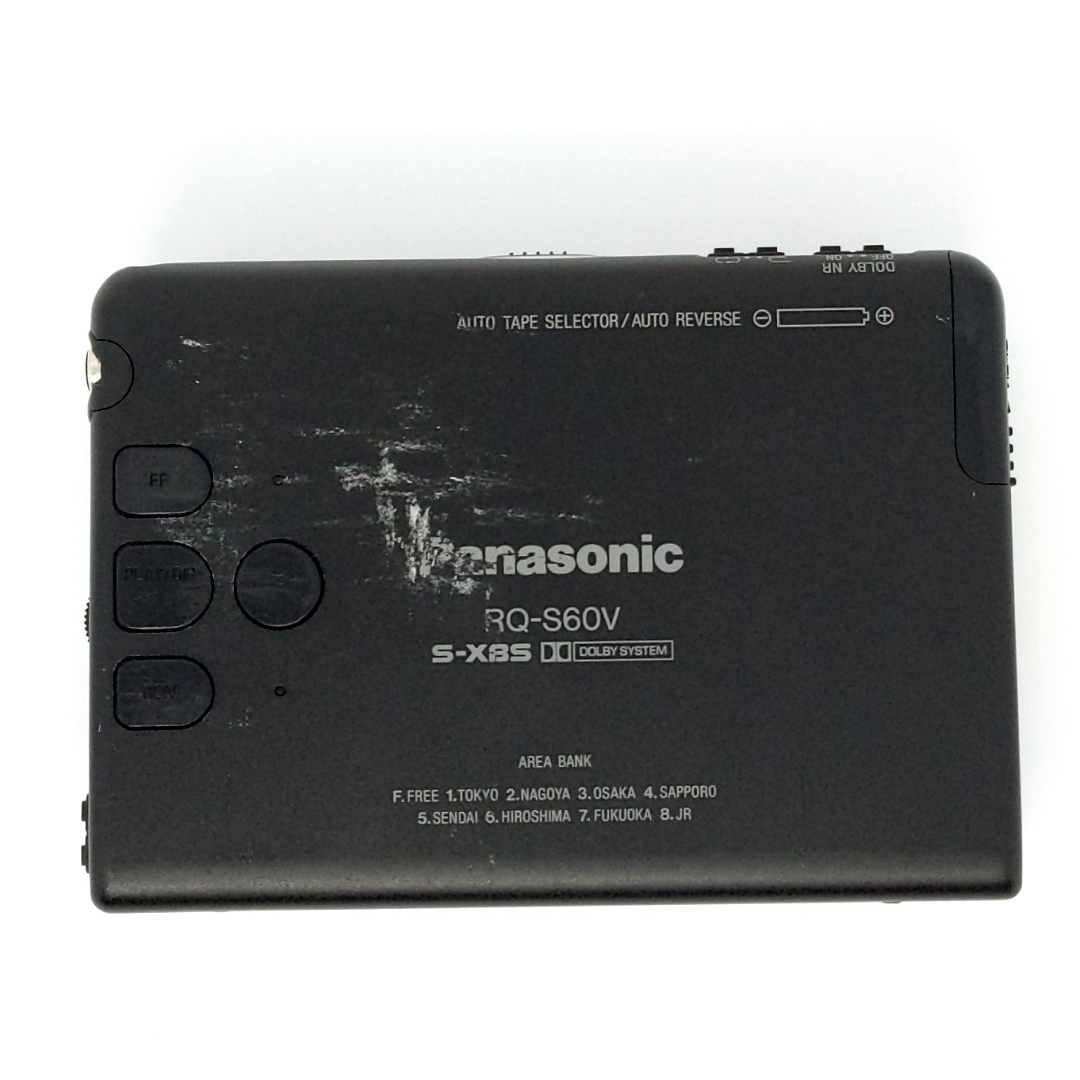 Panasonic カセットプレーヤー RQ-S60V ジャンク品 【公式通販】