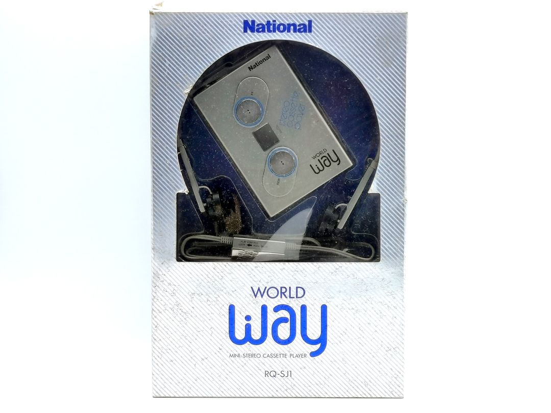 National WORLD Way RQ-SJ1 カセットプレーヤー 新品未使用 National ナショナル RQ-SJ1 ポータブル カセット