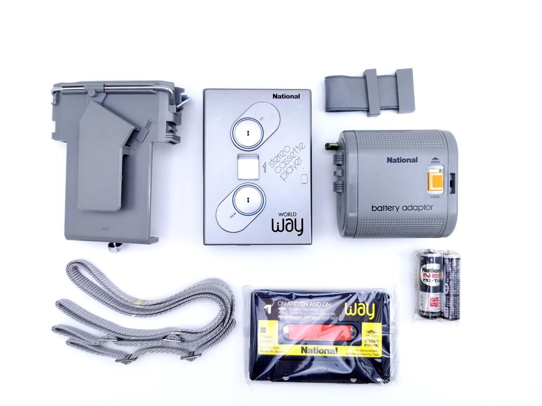 National WORLD Way RQ-SJ1 カセットプレーヤー 新品未使用 National ナショナル RQ-SJ1 ポータブル カセット