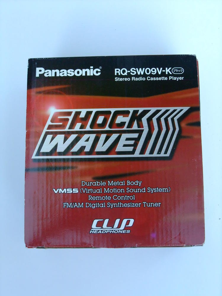 極美品Panasonic SHOCKWAVE RQ-SW09V Panasonic RQ-SW09V ▷ Walkman.land