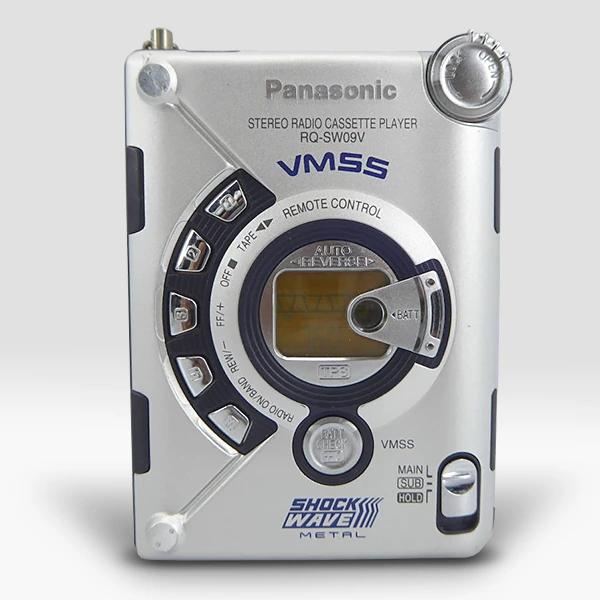 極美品Panasonic SHOCKWAVE RQ-SW09V Panasonic RQ-SW09V ▷ Walkman.land