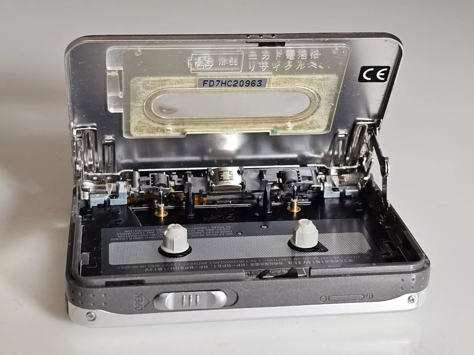 Cinghia Ricambio Panasonic Walkman Cinghia Di Ricambio Per Panasonic Walkman Rq Sx10 Cinghia In - Foto 8