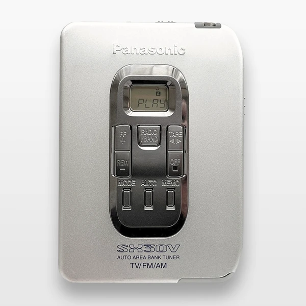 Panasonic - カセットウォークマンPanasonicRQ-SX30V銀「整備済み、完動美超品」 600.webp