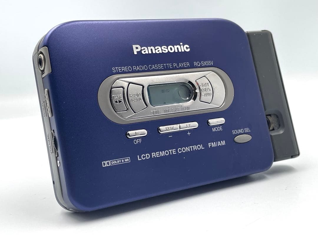 Panasonic ステレオ ラジオ カセットプレーヤー SX55V Panasonic RQ-SX55V ▷ Walkman.land