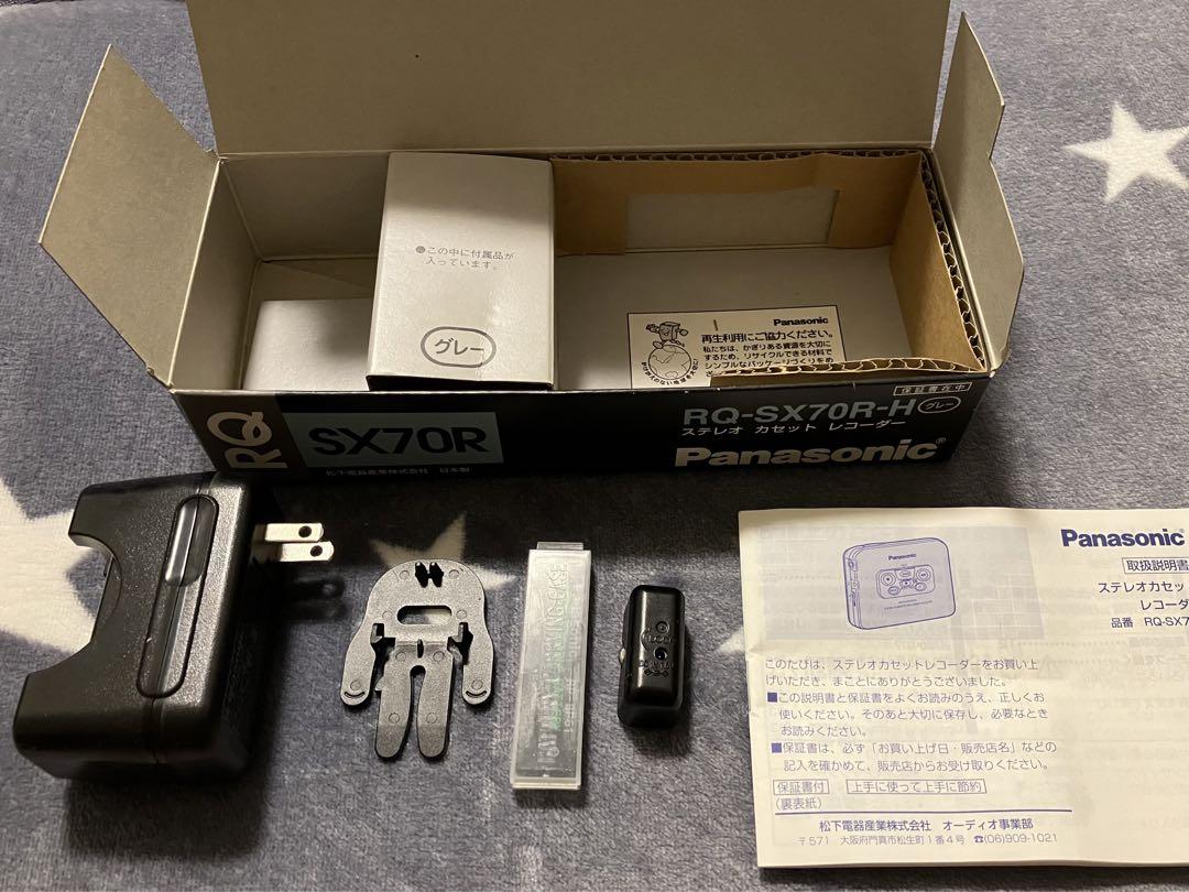 ジャンク】Panasonic/パナソニックカセットレコーダーRQ-SX70R-H