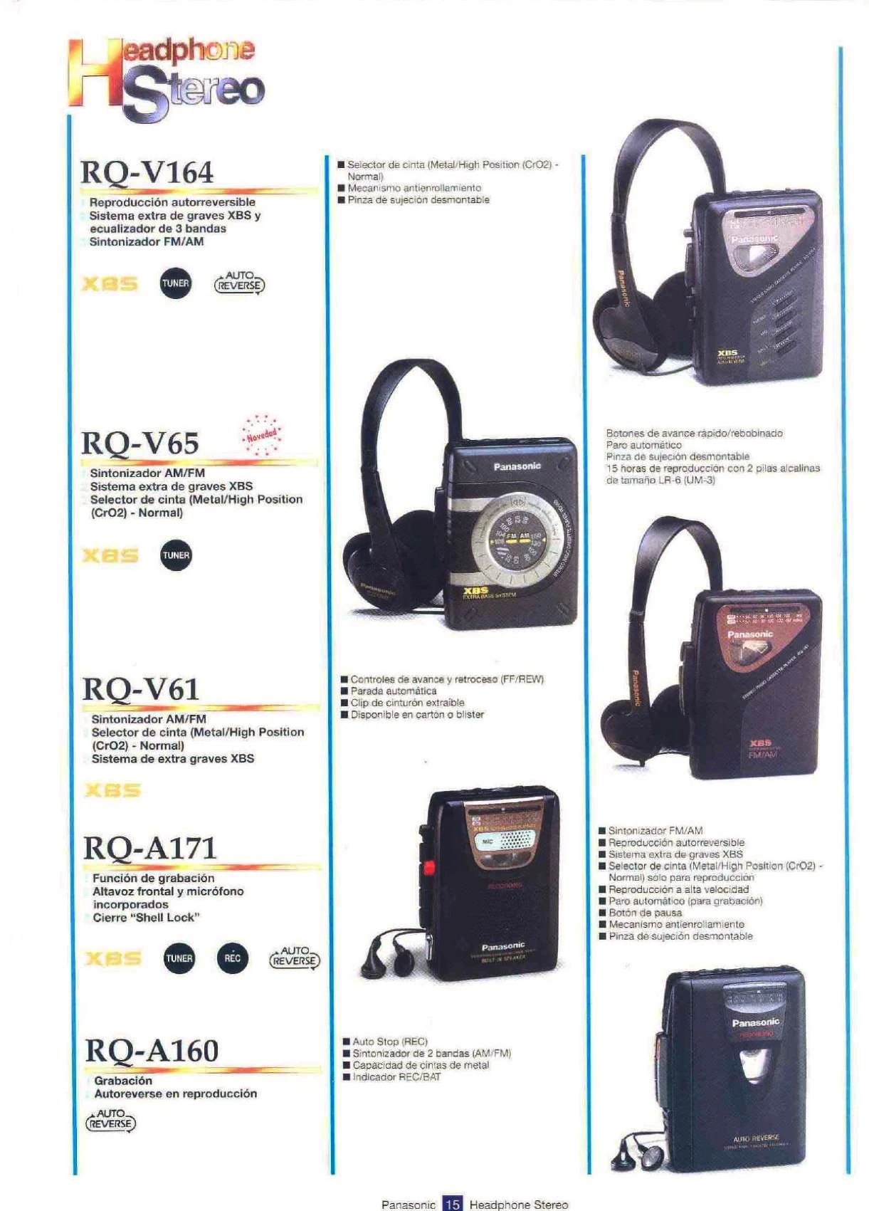 Panasonic RQ-V65 ▷ Walkman.land