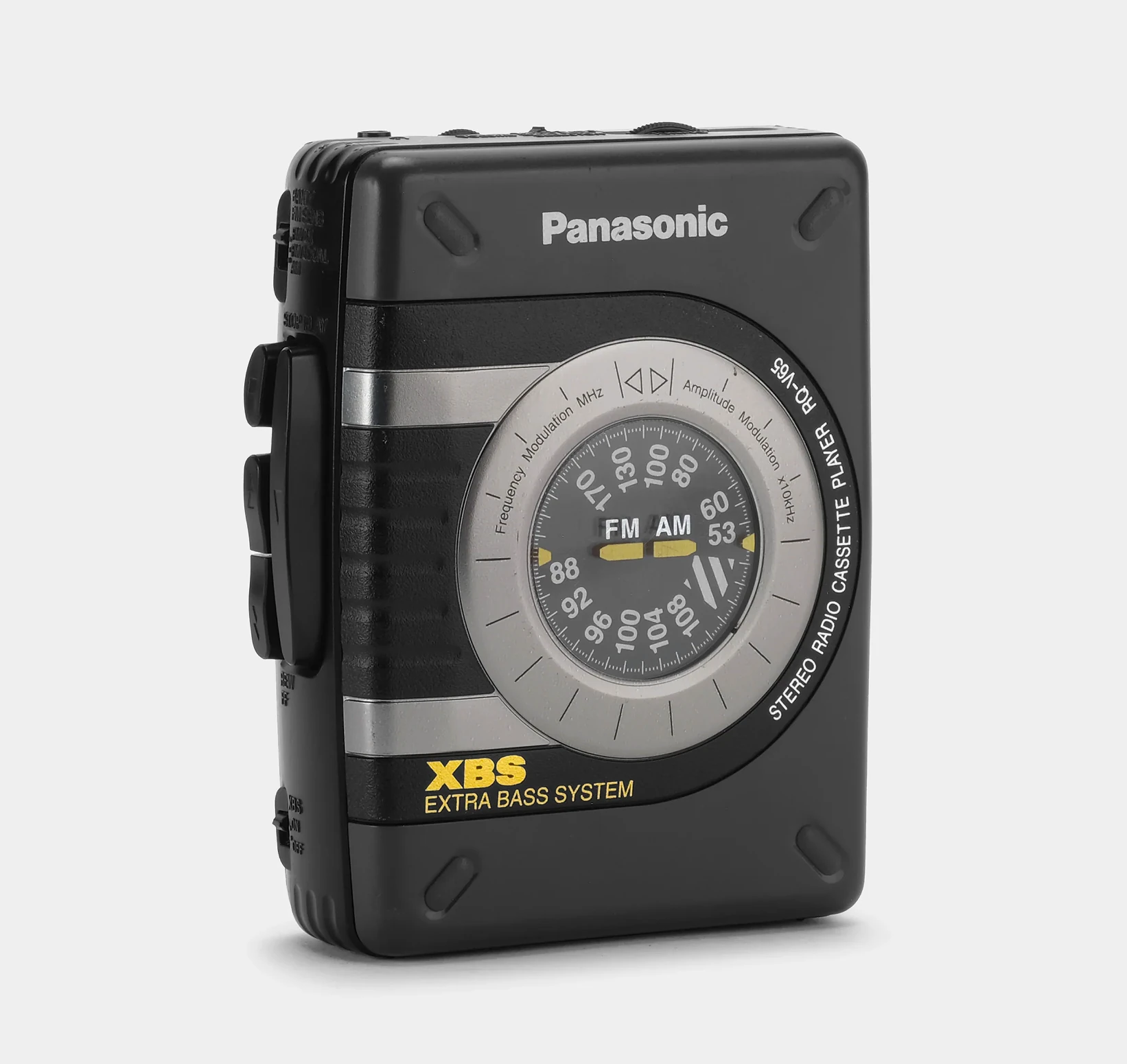 【未使用品】Panasonic ラジオ付きカセット プレーヤー RQ-V65-K Panasonic RQ-V65 ▷ Walkman.land
