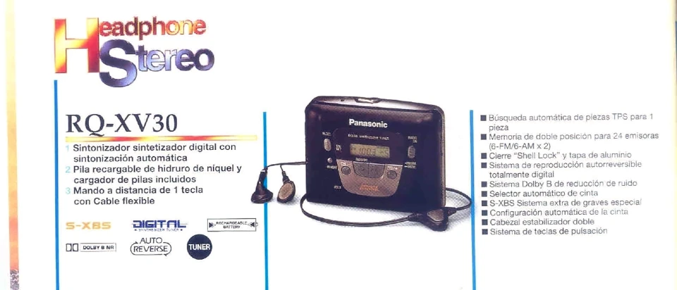 Panasonic RQ-XV30 ▷ Walkman.land