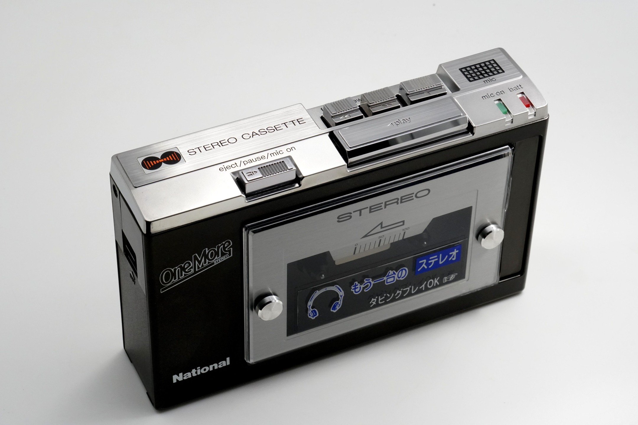 National RS-J3 ポータブル カセットプレーヤー ジャンク National RS-J3 カセットレコーダー カセットコーダー◇ジャンク品