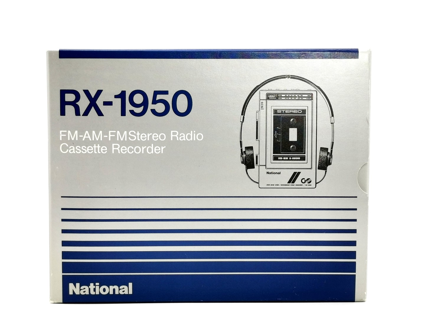 National RX-1950 FM AMラジオカセットレコーダ Panasonic RX-1950 ▷ Walkman.land
