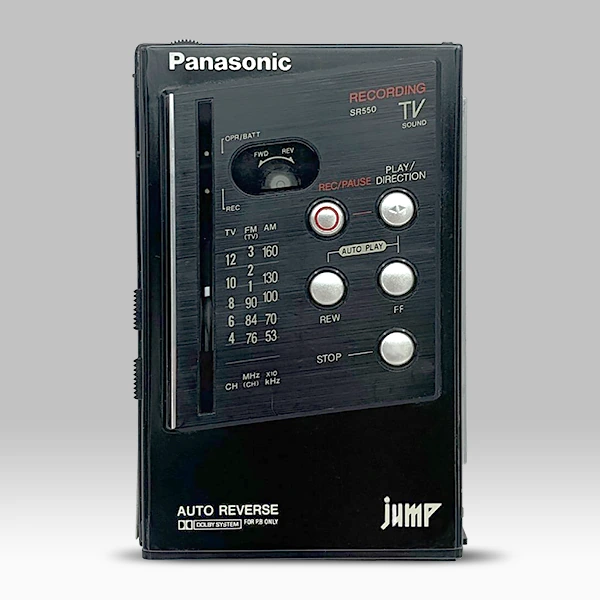 Panasonic ステレオラジオカセットレコーダー　RX-SR550 ジャンク Panasonic RX-SR550 ▷ Walkman.land