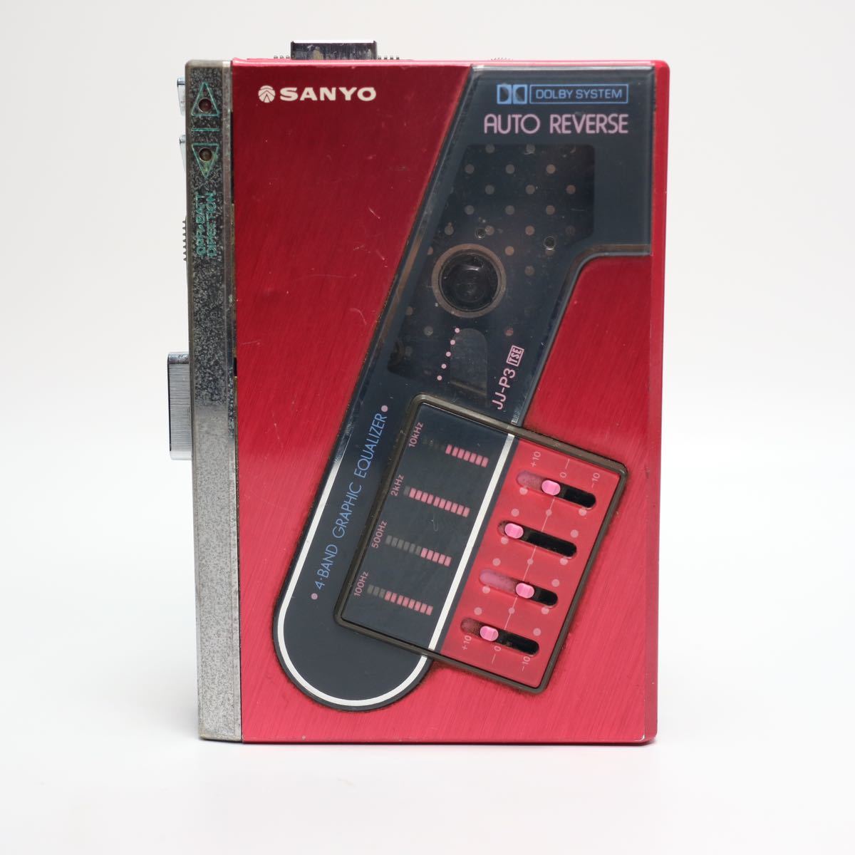 激レア SANYO JJ-P1 カセットプレーヤー レッド Sanyo JJ-P3 ▷ Walkman.land
