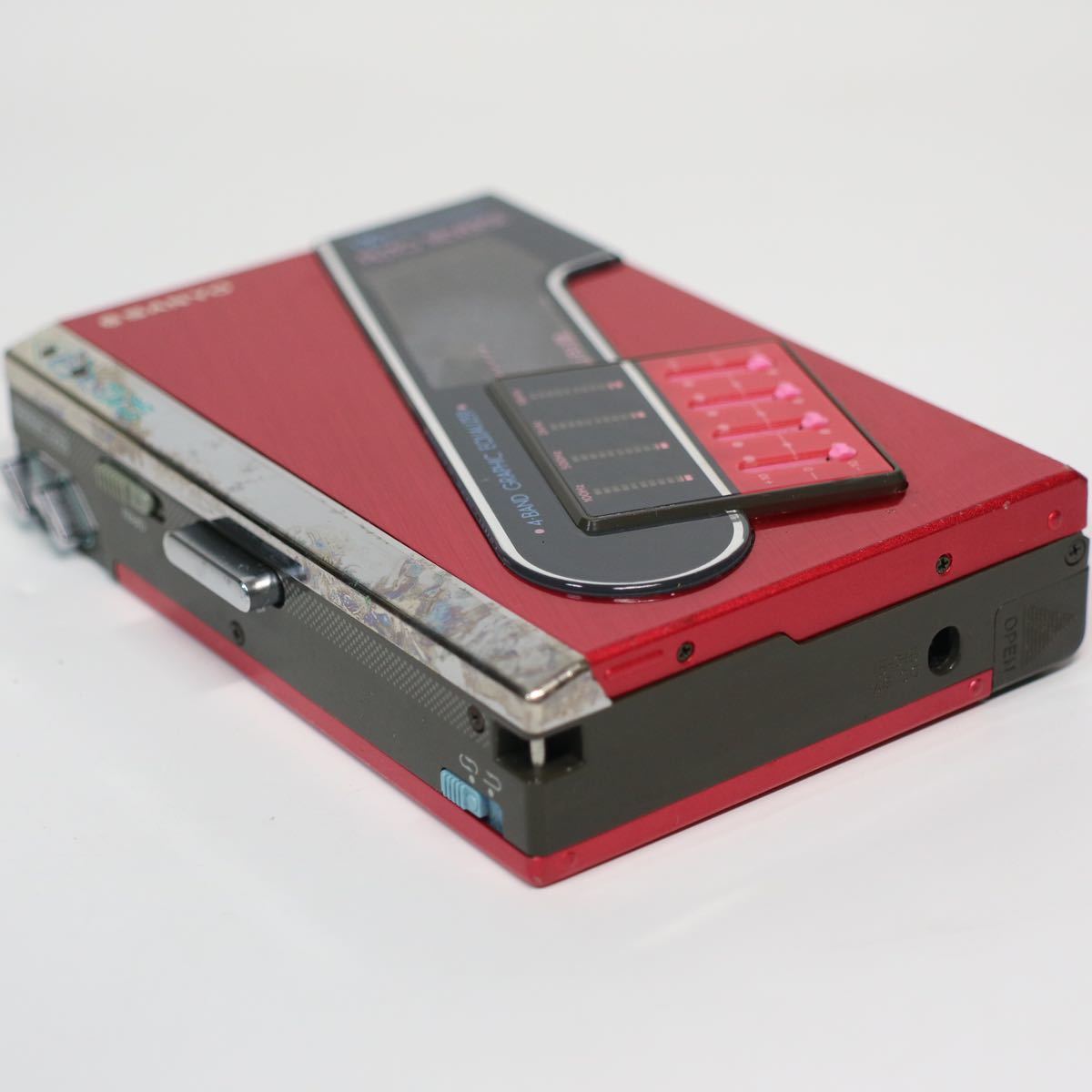 激レア SANYO JJ-P1 カセットプレーヤー レッド 激レア SANYO JJ-P1 カセットプレーヤー レッド SANYO JJ-P1 Vintage