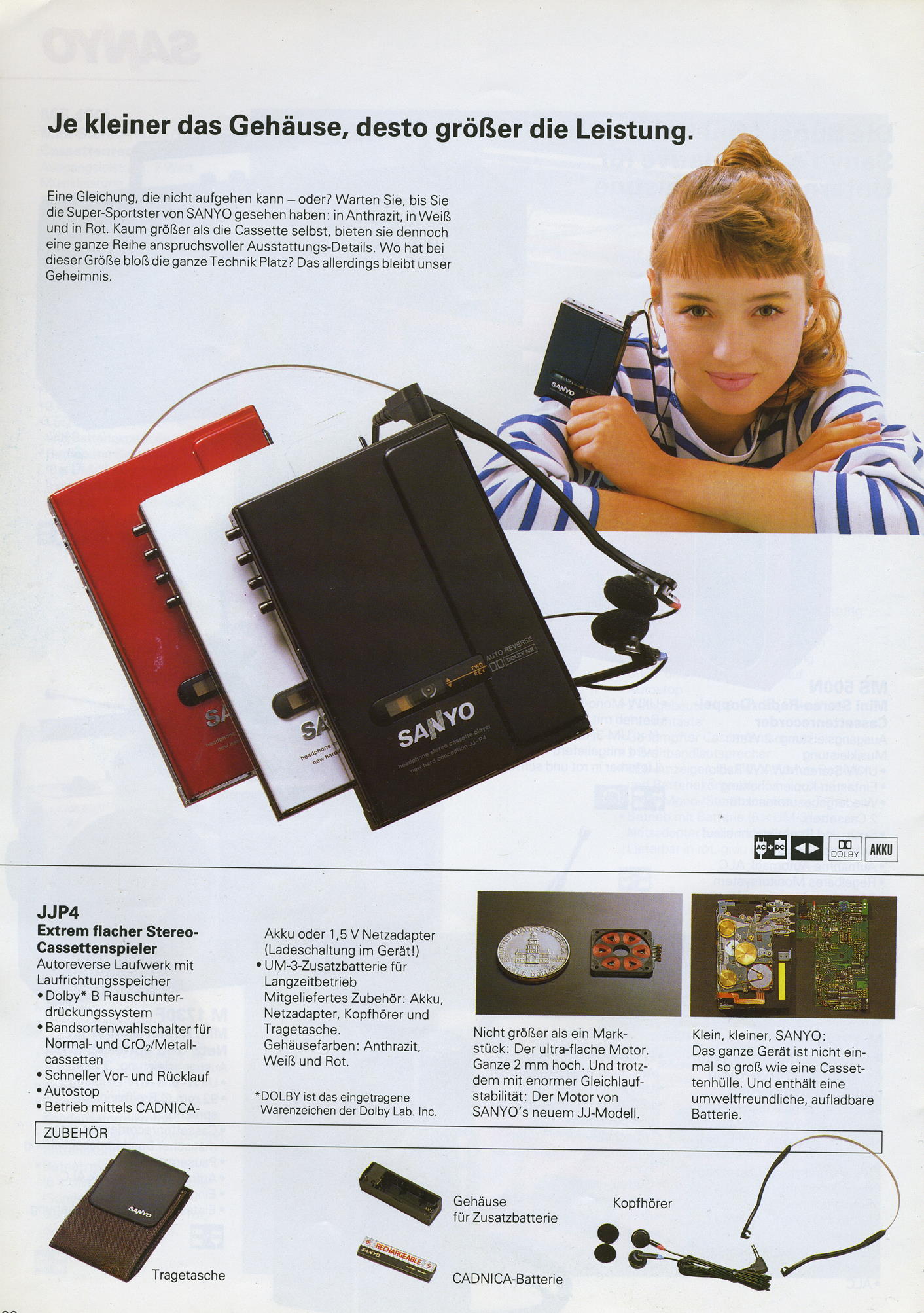 Sanyo JJ-P4 ▷ Walkman.land