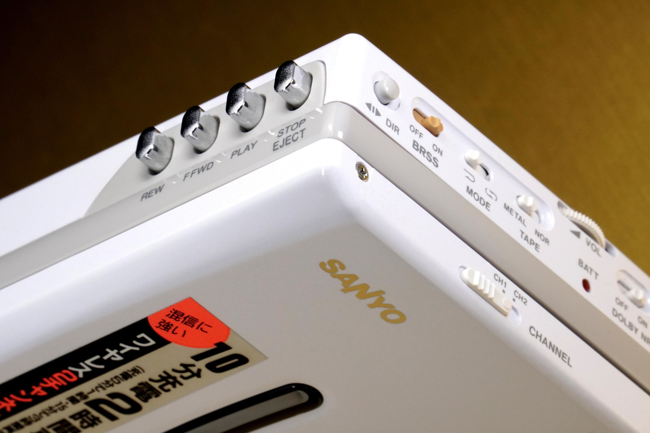 希少SANYO JJ-P6 （WM)WALKMAN 動作未確認 ジャンク 現状品 希少