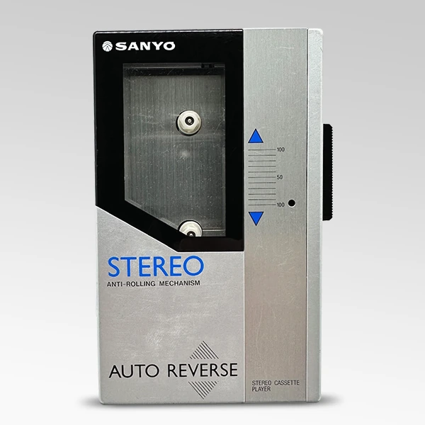 昭和レトロSANYOツインドライブK55 Sanyo M-G55 ▷ Walkman.land