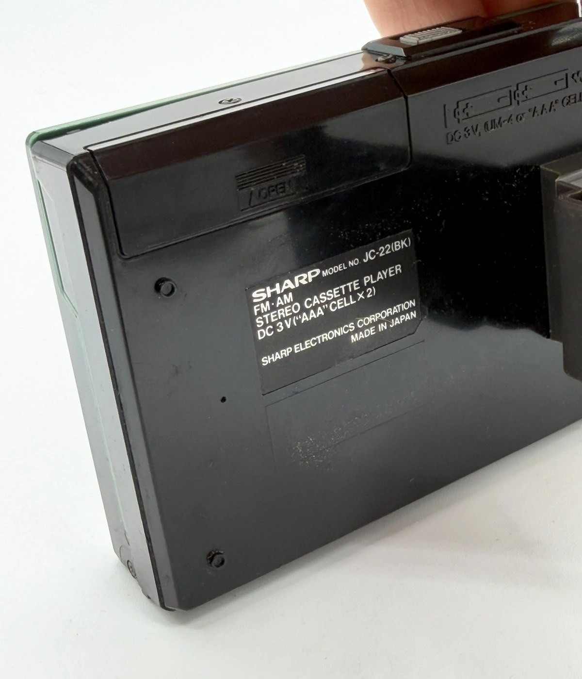 Sharp JC-22 ▷ Walkman.land