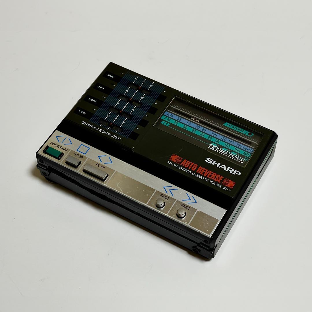 ラジオ・コンポ Sharp retro Sharp JC-7 ▷ Walkman.land