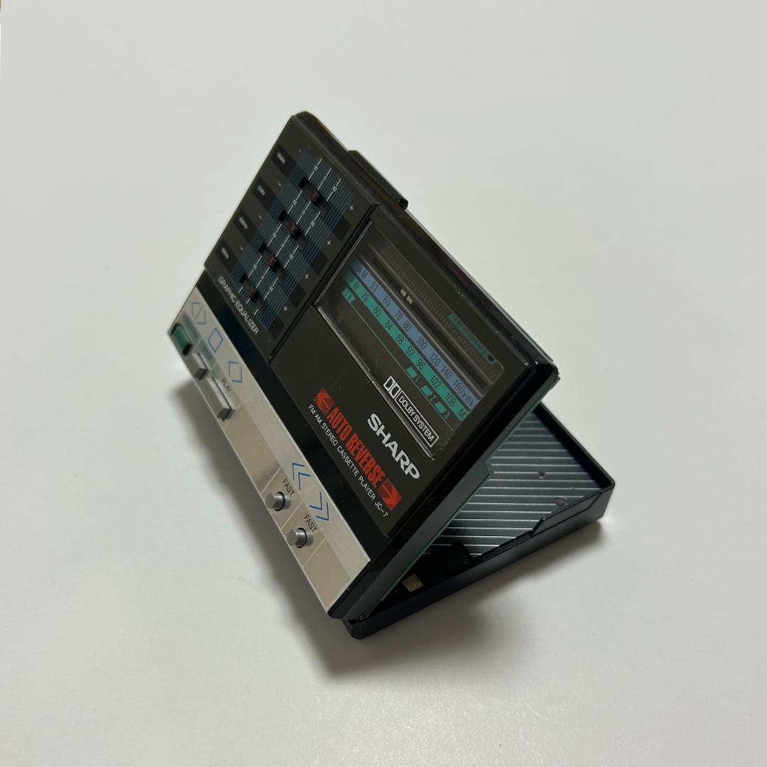 SHARP JC-7 FM/AM カセットプレーヤー ステレオチューナーパック Sharp JC-7 ▷ Walkman.land
