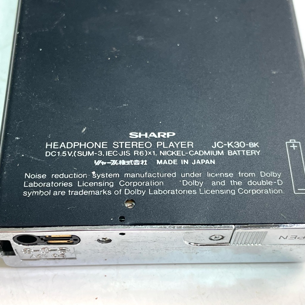 Sharp JC-K30 ▷ Walkman.land