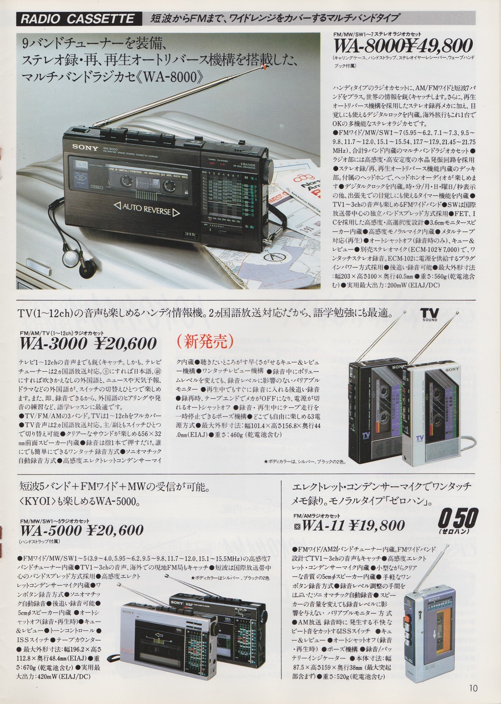 Sony WA-5000 ▷ Walkman.land