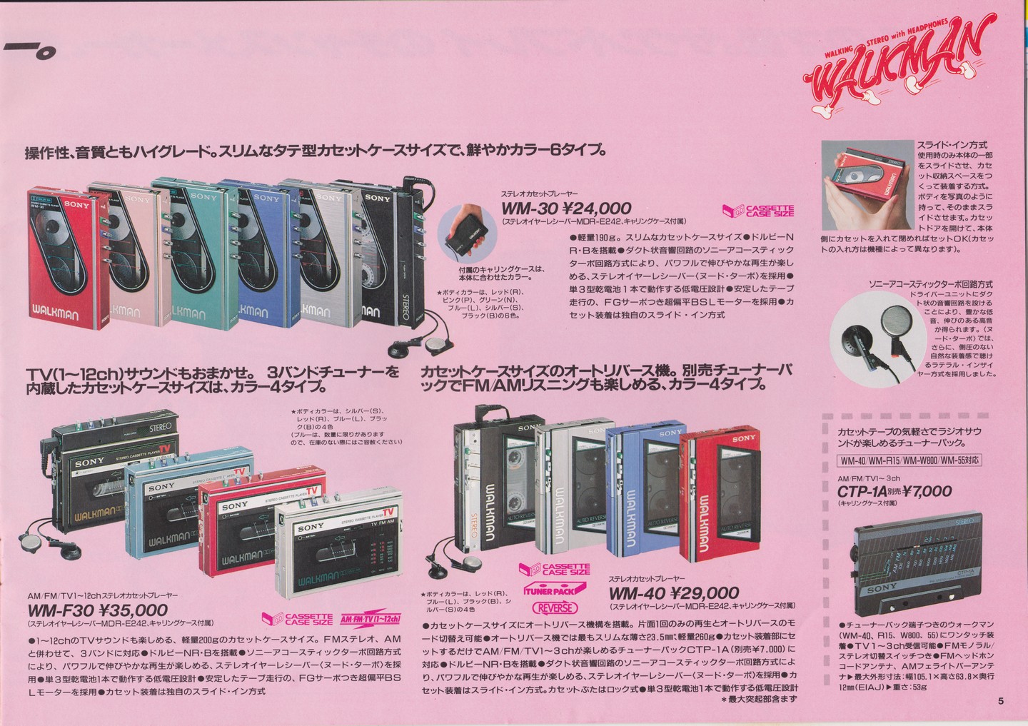 Sony WM-30 ▷ Walkman.land
