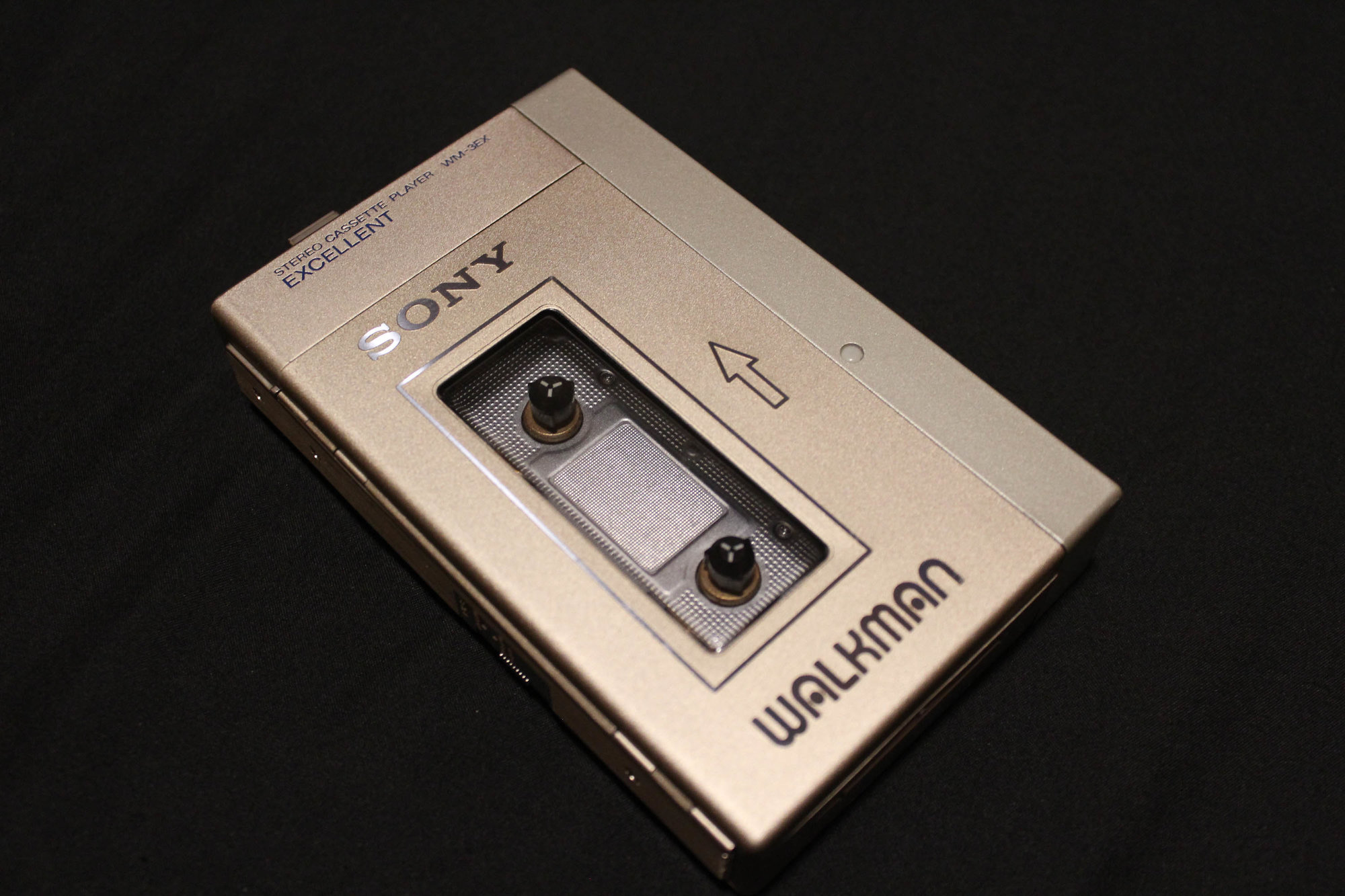 Sony Walkman WM-DD10 Black case EXCELLENT WORK Condition