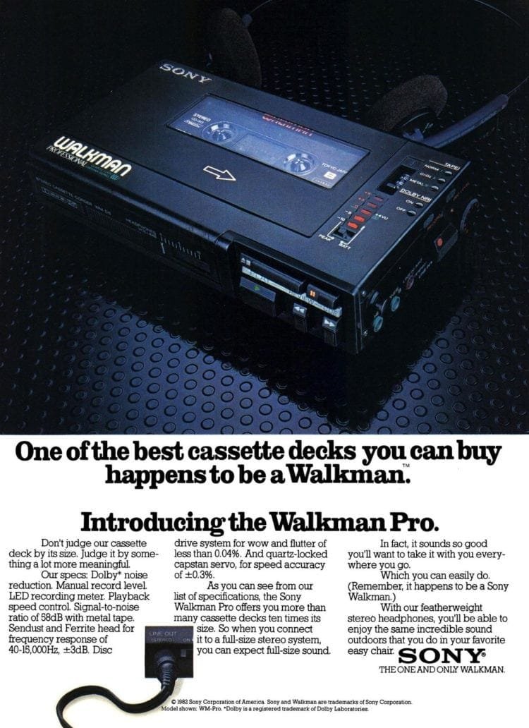 Sony WM-D6C Professional Walkman Portable Stereo Cassette Recorder (1985 -  2002)