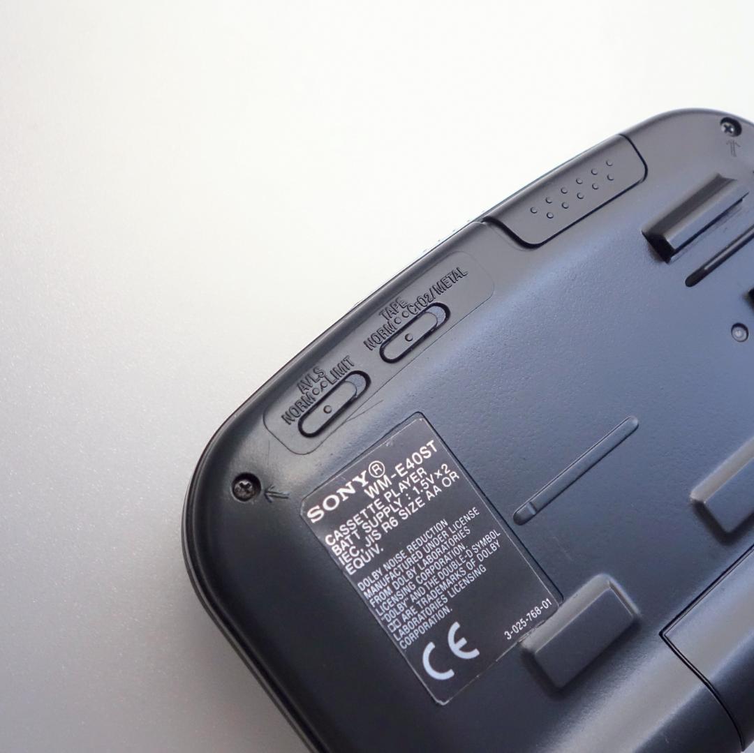 Sony WM-E40ST ▷ Walkman.land