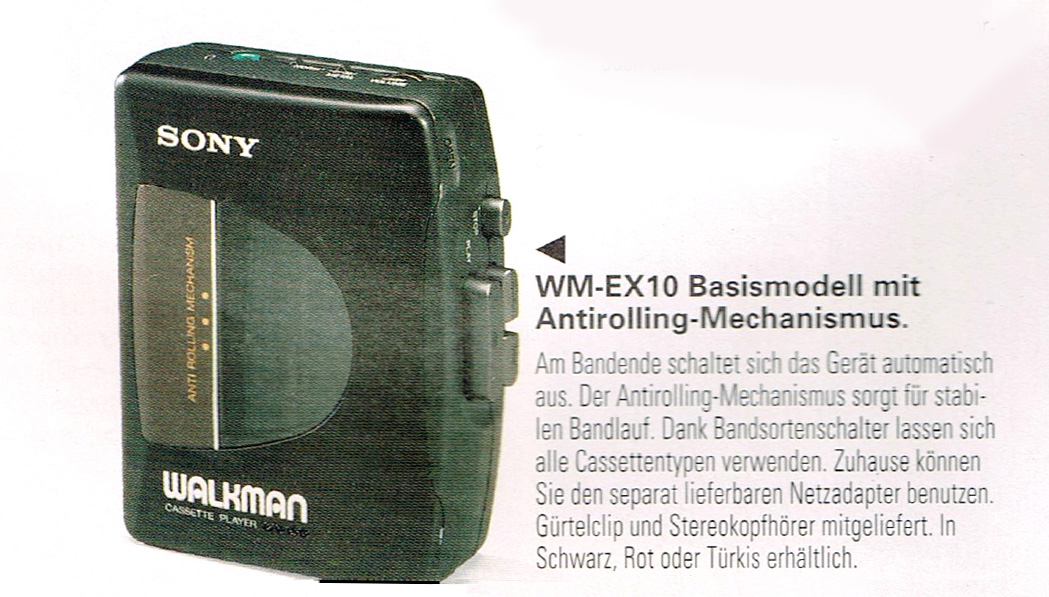 Sony WM-EX10 ▷ Walkman.land